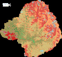 Animación de evolución de cobertura vegetal en Lo Barnechea