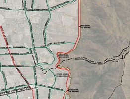 Proyección Avenida Pie Andino propuesta por la MPRMS-104 - La Florida